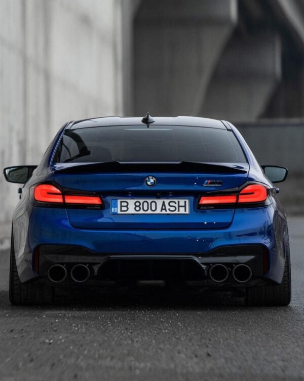PSM Style High Kick Carbon Fiber Trunk Spoiler - BMW F90 M5 & G30 5 Series