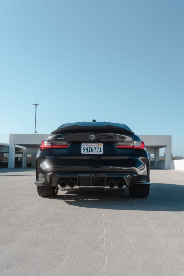 PSM Style High Kick Carbon Fiber Trunk Spoiler - BMW G80 M3 & G20 3 Series - Image 10
