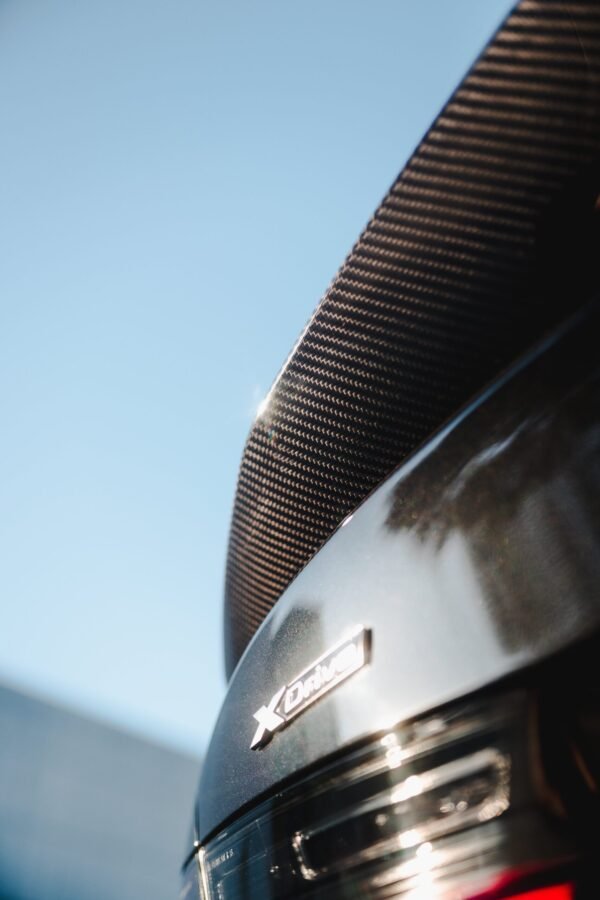 PSM Style High Kick Carbon Fiber Trunk Spoiler - BMW G80 M3 & G20 3 Series - Image 2