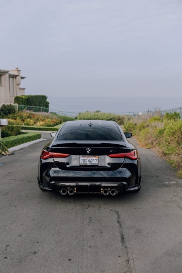 PSM Style High Kick Carbon Fiber Trunk Spoiler - BMW G82 M4 & G22 4 Series - Image 2
