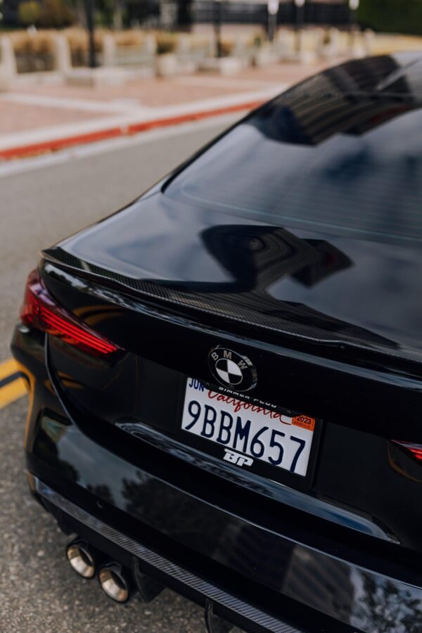 PSM Style High Kick Carbon Fiber Trunk Spoiler - BMW G82 M4 & G22 4 Series - Image 4