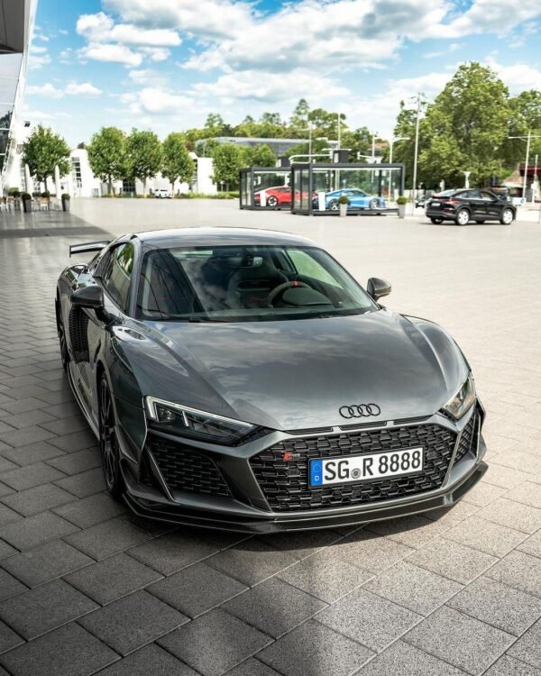 Performance Style Carbon Fiber Front Canards - Audi R8 V10 Gen 2 Facelift - Image 3