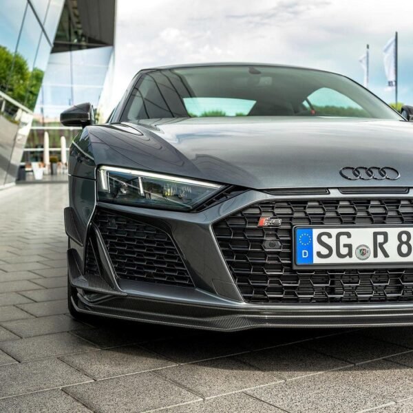 Performance Style Carbon Fiber Front Lip - Audi R8 V10 Gen 2 Facelift - Image 3