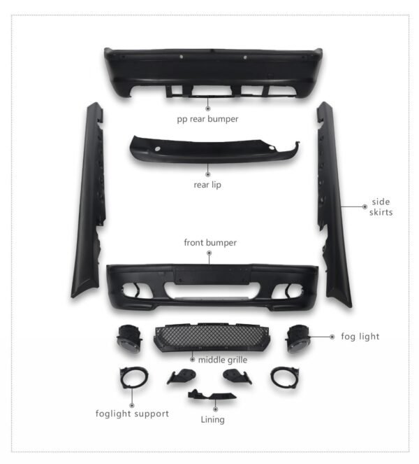 Polypropylene Body Kit - BMW E46 M3 - Image 5