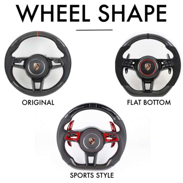 Porsche Cayenne Style - Full Custom Steering Wheel - Image 3