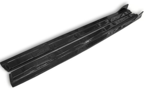 RS Style Carbon Fiber Side Skirts - Audi A3 - Image 4