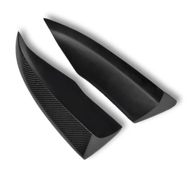 RS3 Style Carbon Fiber Rear Splitters - Audi S3 / A3 S Line - Image 5