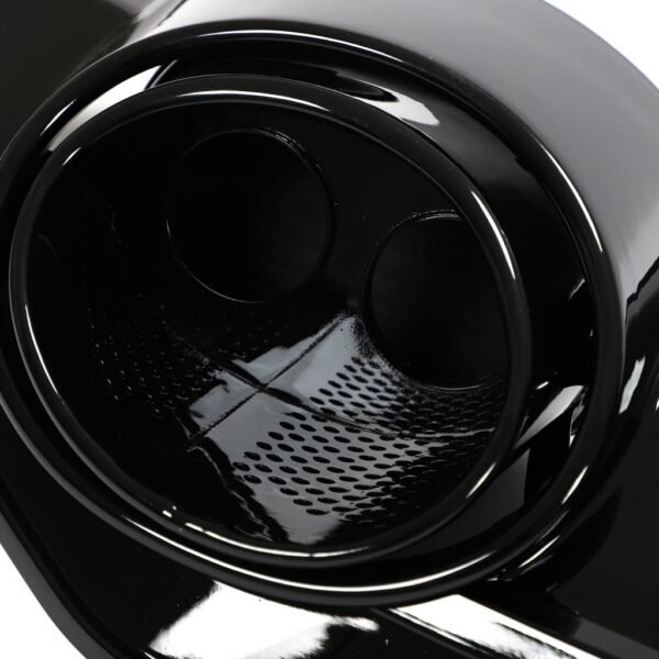 RS3 Style Gloss Black Rear Diffuser with Exhaust Tip - Audi S3 / A3 - Image 11