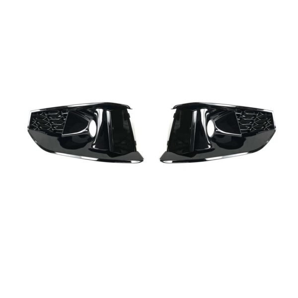 RS4 Style ABS Fog Lamp Covers - Audi RS4 / A4 B9 - Image 2