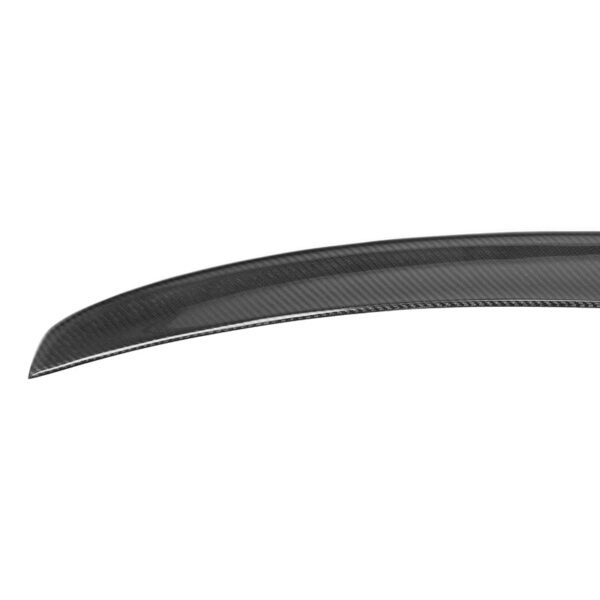 S4 Style Carbon Fiber Trunk Lip Spoiler - Audi B8.5 A4 - Image 2