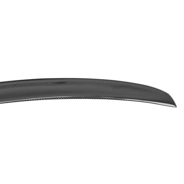 S4 Style Carbon Fiber Trunk Lip Spoiler - Audi B8.5 A4 - Image 4