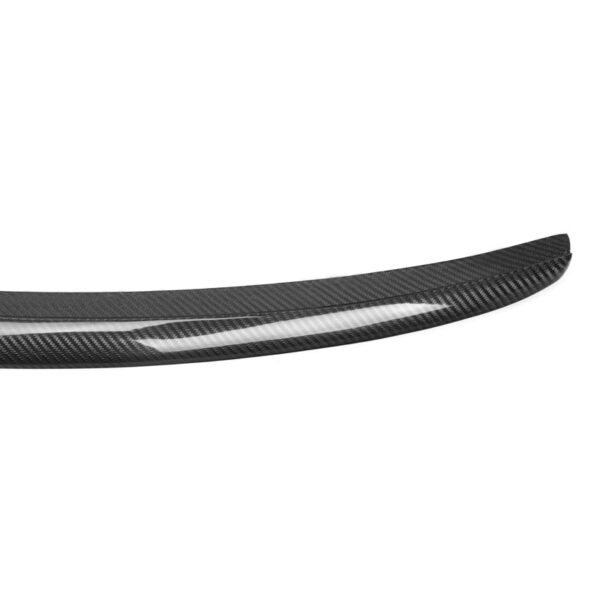 S4 Style Carbon Fiber Trunk Lip Spoiler - Audi B8.5 A4 - Image 7
