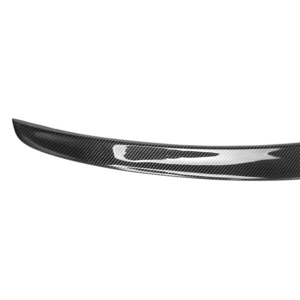 S4 Style Carbon Fiber Trunk Lip Spoiler - Audi B9 A4 - Image 2