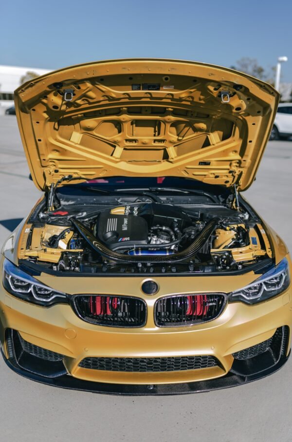 S55 Titanium Front Mount Air Intake Kit - BMW F80 M3, F82/F83 M4, & F87 M2C - Image 4