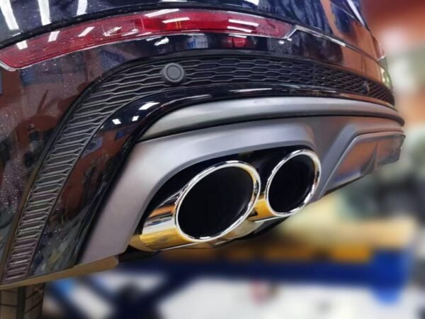 SQ8 Style Rear Diffuser With Quad Tips - Audi SQ8 / Q8 S Line - Image 6