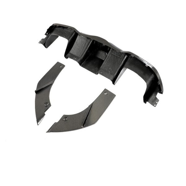 Signature Carbon Fiber Rear Diffuser w/ LED Light - BMW F87 M2 - Image 10