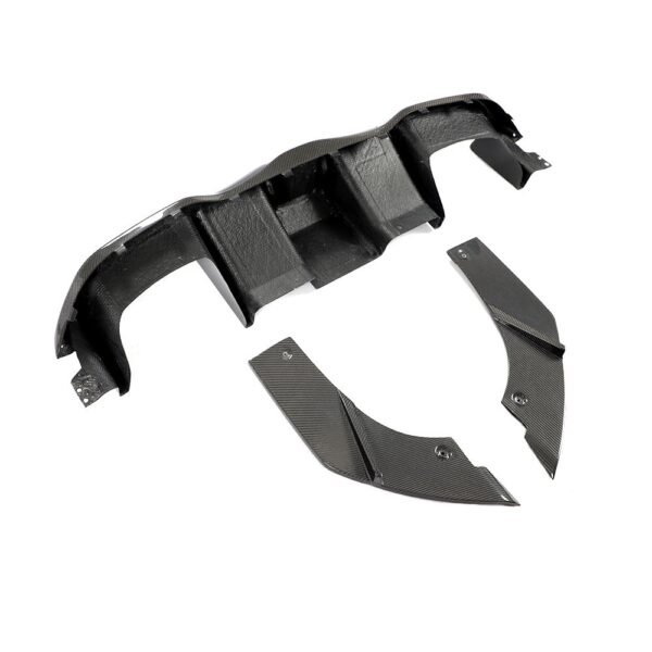 Signature Carbon Fiber Rear Diffuser w/ LED Light - BMW F87 M2 - Image 11