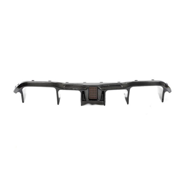 Signature Carbon Fiber Rear Diffuser w/ LED Light - BMW F87 M2 - Image 2
