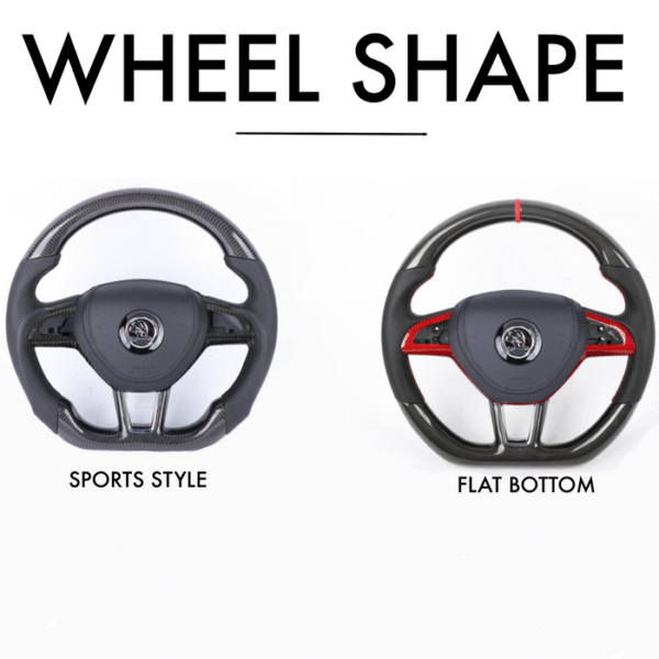 Skoda Octavia Style - Full Custom Steering Wheel - Image 3