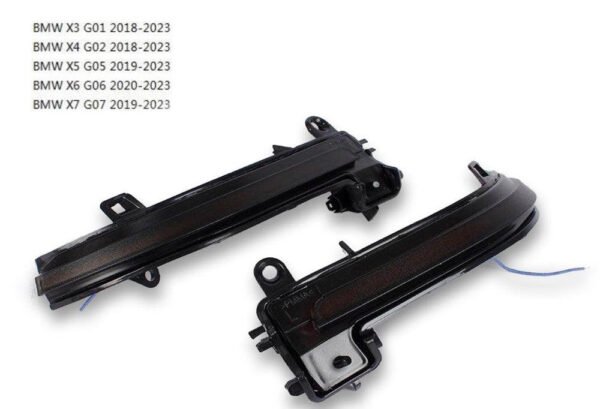 Smoked LED Sequential Turn Signal Lights - BMW G Chassis - Image 8