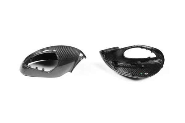 Sport Style Carbon Fiber Mirror Cap Set - Porsche 991 911 & 981 Cayman / Boxster - Image 4