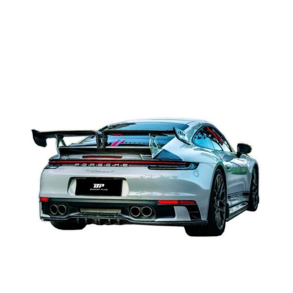 TA Style Carbon Fiber Rear Wing - Porsche 992.1 911 Carrera & Carrera S - Image 2