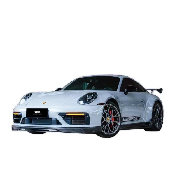 TA Style Carbon Fiber Side Skirt - Porsche 992.1 911 Carrera & Carrera S - Image 3