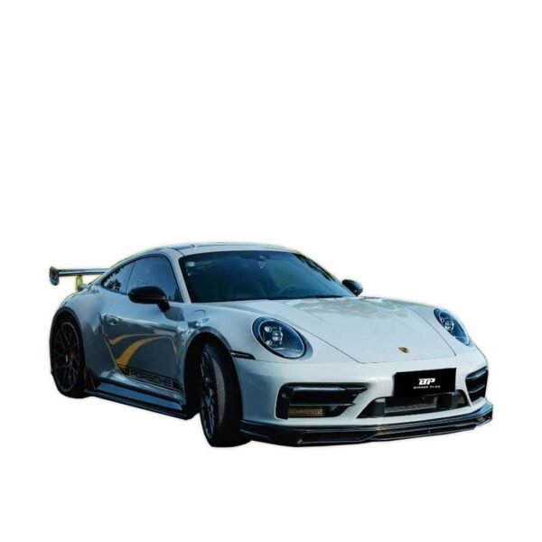 TA Style Carbon Fiber Side Skirt - Porsche 992.1 911 Carrera & Carrera S - Image 4