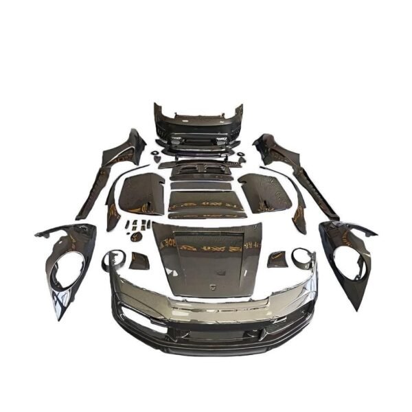 TC Stinger Style Carbon Fiber Front Bumper Kit - Porsche 992.1 911 Carrera & Carrera S - Image 6