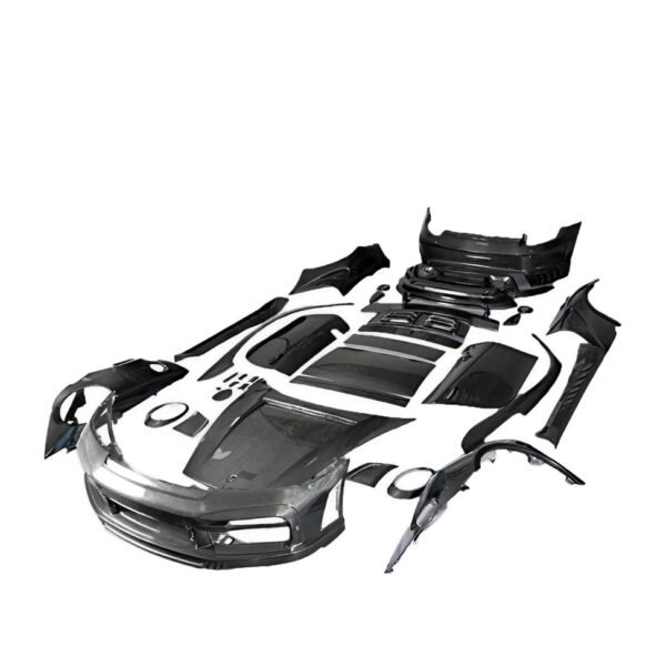 TC Stinger Style Carbon Fiber Mirror Cap set - Porsche 992.1 911 Carrera & Carrera S - Image 6