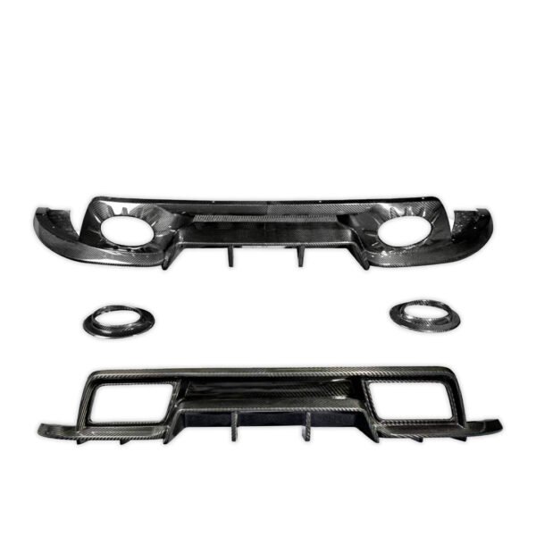 TC Stinger Style Carbon Fiber Rear Bumper Kit - Porsche 992.1 911 Carrera & Carrera S - Image 5