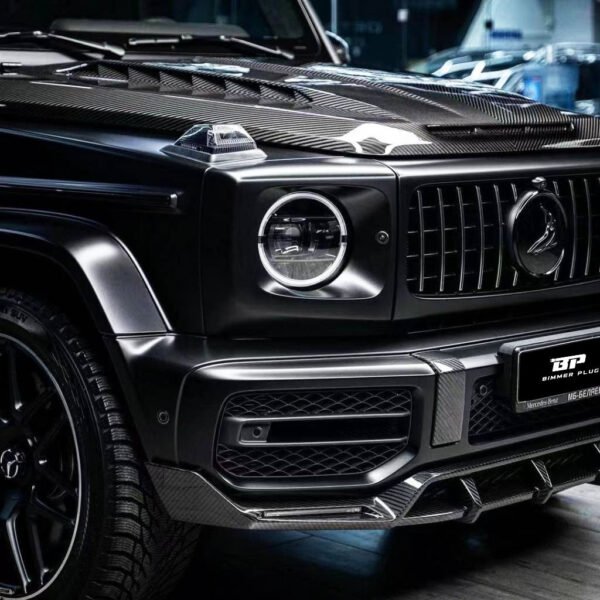 TC Style Carbon Fiber Front Bumper Trim - G Wagon W464 G350 & G500 & G63 - Image 6