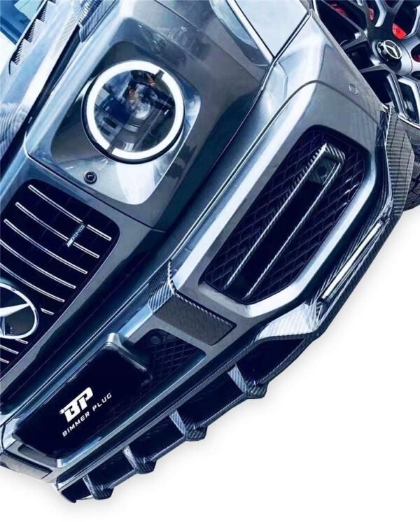TC Style Carbon Fiber Front Lip - G Wagon W464 G350 & G500 & G63 - Image 6