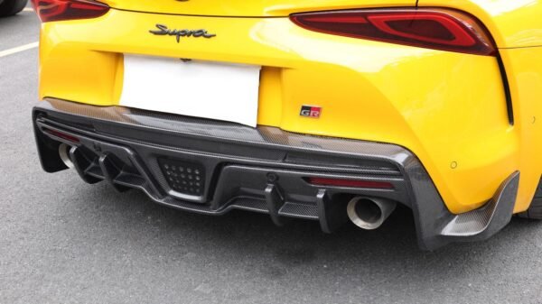 TOMS Style Carbon Fiber Rear Diffuser - Toyota A90 GR Supra - Image 2