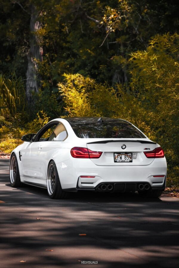 V Style Carbon Fiber Rear Diffuser - BMW F80 M3 & F82/F83 M4 - Image 2
