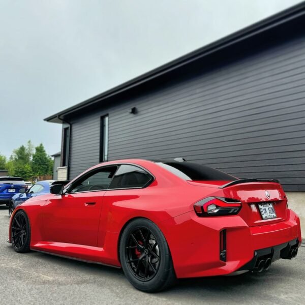 V Style Carbon Fiber Trunk Spoiler - BMW G87 M2 & G42 2 Series - Image 2