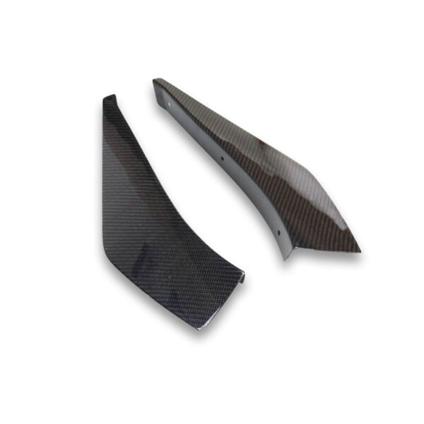 VRS Style Carbon Fiber Front Bumper Canards - Toyota A90 Supra - Image 3
