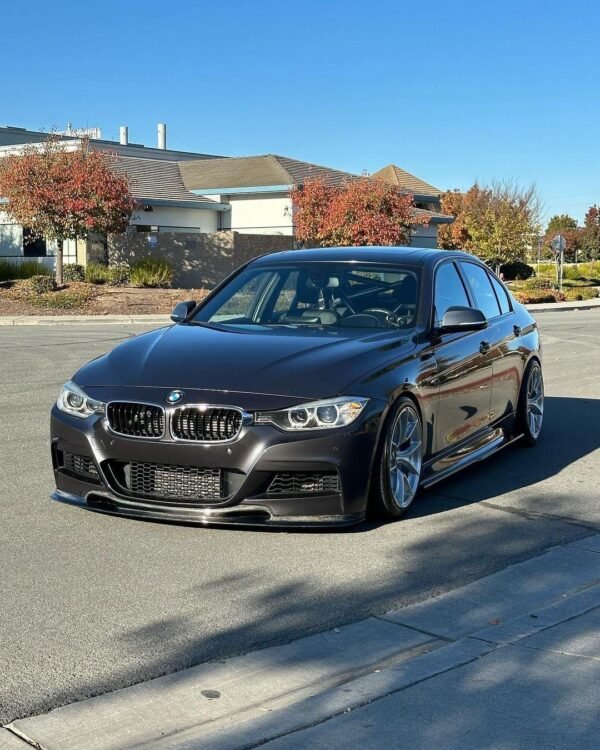 VRS Style Carbon Fiber Front Lip - BMW F30 3 Series - Image 3