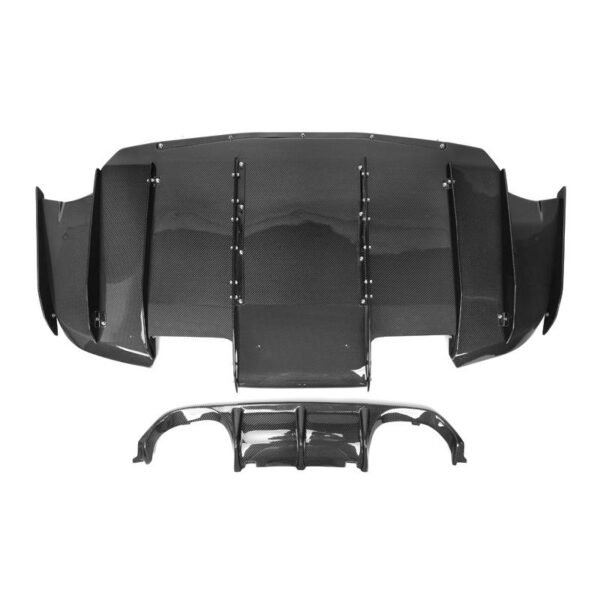 VRS Style Carbon Fiber Rear Diffuser - BMW F80 M3 & F82 / F83 M4 - Image 2