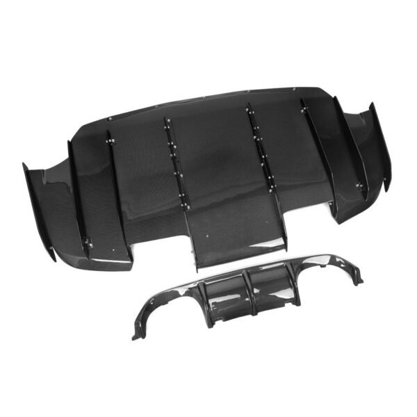 VRS Style Carbon Fiber Rear Diffuser - BMW F80 M3 & F82 / F83 M4 - Image 3