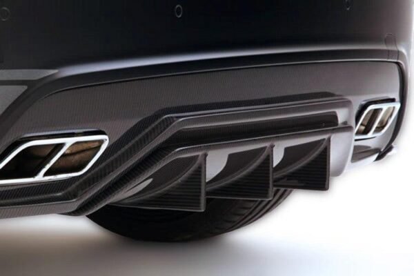VRS Style Carbon Fiber Rear Diffuser - Mercedes Benz W176 A-Class - Image 9