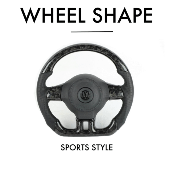 Volkswagen Golf MK6 Style - Full Custom Steering Wheel - Image 3